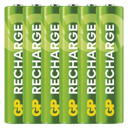 GP akumulatorek Recharge 800 AAA (HR03) 6 szt.