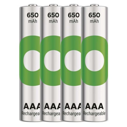 Nabíjacia batéria GP ReCyko 650 mAh (AAA), 4 ks