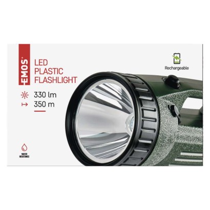 Latarka ładowalna 3810 LED 10W, 330 lm, SLA 4000mAh
