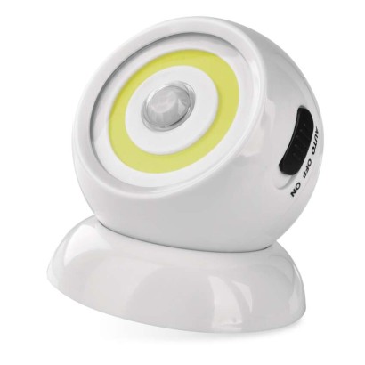 Lampka nocna LED 3x AAA, z czujnikiem ruchu i zmierzchu, magnes 