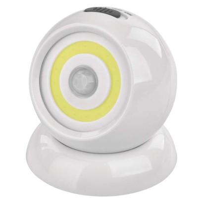 Lampka nocna LED 3x AAA, z czujnikiem ruchu i zmierzchu, magnes 