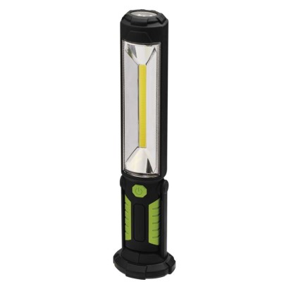 COB LED + LED uzlādējama lampa darbam P4525, 500 lm, 2000 mAh