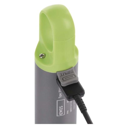 Ročna LED svetilka, 600 lm, 1 200 mAh, kovinska