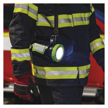 Latarka ładowalna LED + LED COB, 850 lm, 8000 mAh