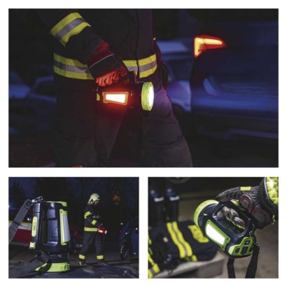 Latarka ładowalna LED + LED COB, 850 lm, 8000 mAh