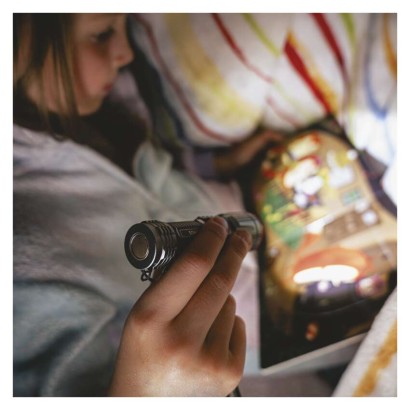 LED Polnilna svetilka kovinska 300 lm, 700 mAh