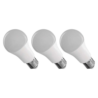 Set GoSmart: 3x LED Lampe E27 / 11W / RGB / dimmbar / WiFi