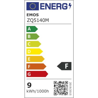LED žiarovka Classic s pohyb. senzorom A60 9W E27 teplá b.