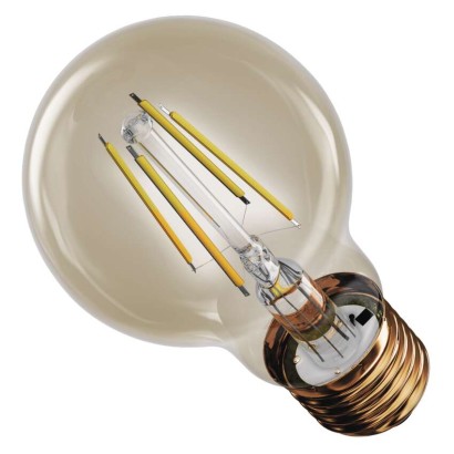 Żarówka LED Vintage A60 / E27 / 4,5 W (40 W) / 420 lm / 420 lm / Ciepła biel