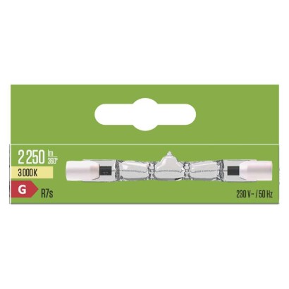 Lineare Halogenlampe J78 120W R7s warmweiss