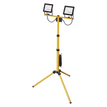 LED-Strahler HOBBY SLIM, 2x 20W + Stativ