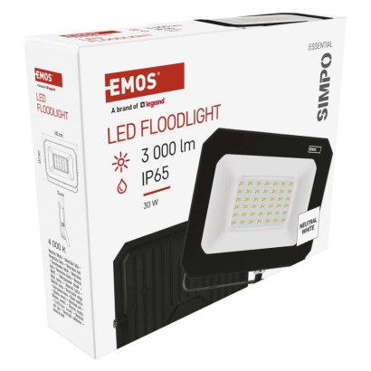 LED reflektor SIMPO 30 W neutrálna biela