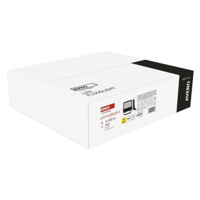 LED-Strahler AVENO schwarz, 100W neutralweiß