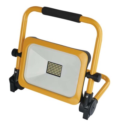 LED reflektor AKU nabíjecí přenosný, 10 W studená bílá