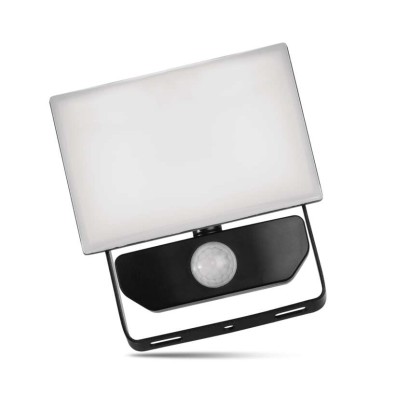 LED-Flutlicht TAMBO mit Bewegungssensor, 10 W, 1000 lm, schwarz
