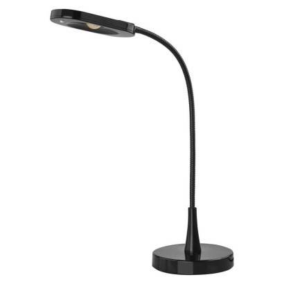EMOS LED asztali lámpa black & home, fekete