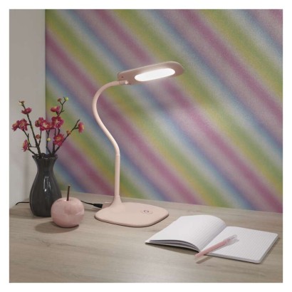 LED Schreibtischlampe STELLA, rosa