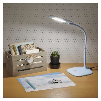 LED galda lampa STELLA, zila