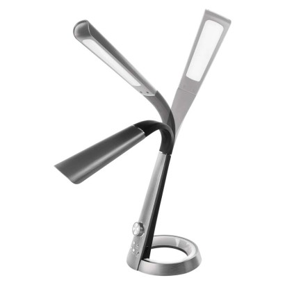 LED galda lampa JAMES, melna