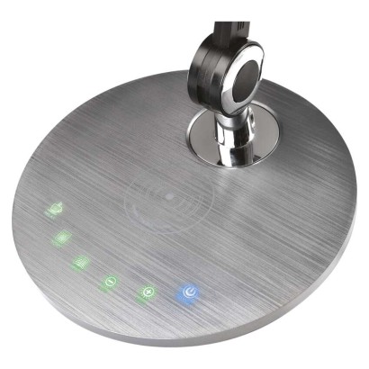 Lampa biurkowa LED KAREN, szary