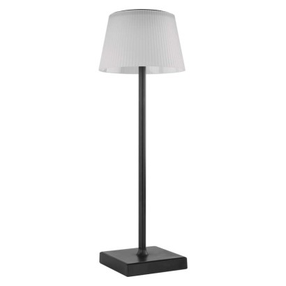 LED Schreibtischlampe KATIE, wiederaufladbar, schwarz