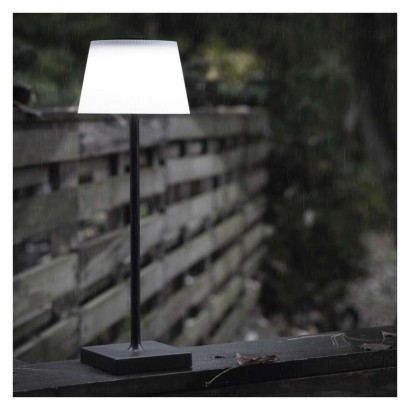 LED Schreibtischlampe KATIE, wiederaufladbar, schwarz