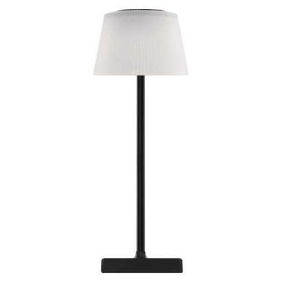 LED Schreibtischlampe KATIE, wiederaufladbar, schwarz