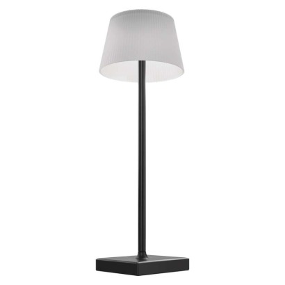 LED Schreibtischlampe KATIE, wiederaufladbar, schwarz