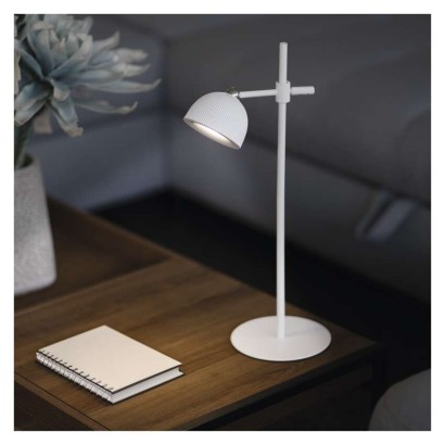 LED Schreibtischlampe SOPHIE, wiederaufladbar, weiss
