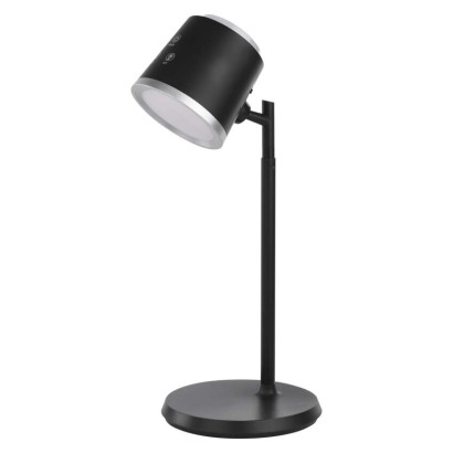 LED Schreibtischlampe ABBIE wiederaufladbar, schwarz