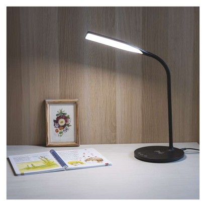 LED Schreibtischlampe OSCAR, schwarz