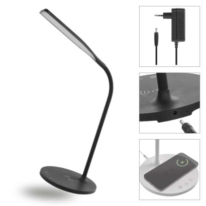 LED Schreibtischlampe OSCAR, schwarz