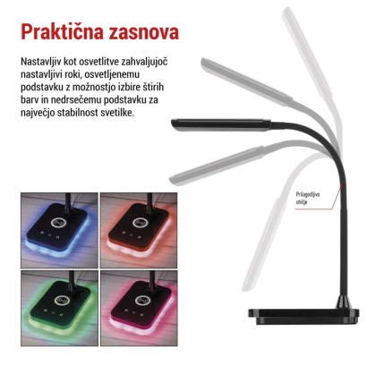 Namizna LED svetilka KYLE