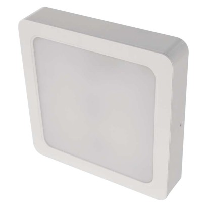 Panel LED  natynkowy RUBIC 2w1, kwadrat, biały, 24W, naturalna biel