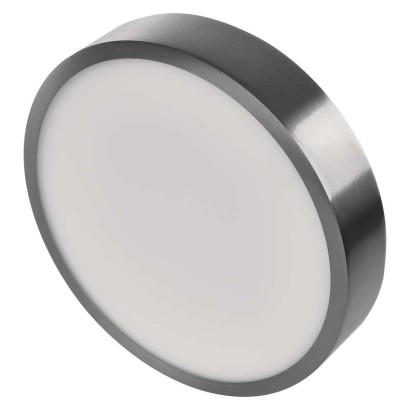 LED šviestuvas NEXXO šlifuoto nikelio, 22,5 cm, 21 W, šiltai / neutraliai baltas