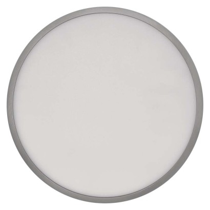 LED-Anbauleuchte NEXXO, rund, silber, 28,5W, mit Change CCT