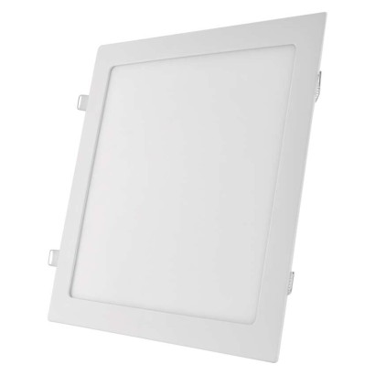 LED vstavané svietidlo NEXXO, štvorec, biely, 24W, teplá biela
