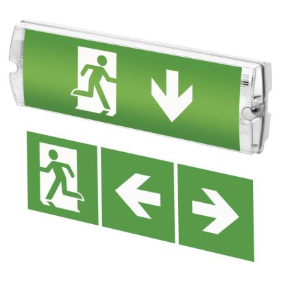 LED-Notleuchte 3W 3H IP65 