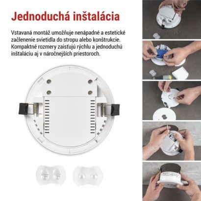 LED Núdzové svietidlo ORSU 6W 450LM 3H