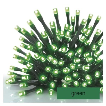 Standard LED Verbindungskette , 10 m, Außen/Innen, grün