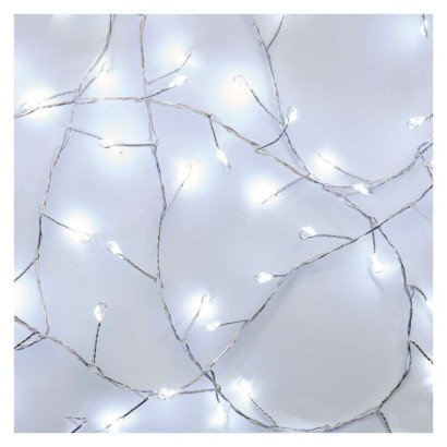 LED Weihnachtliche Nano-Kette – Igel, 2,4 m, 3x AA, Innen, Kaltweiß, Timer