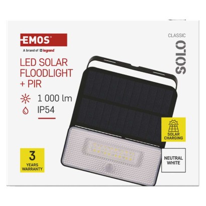 LED-Strahler SOLO mit PIR, neutralweiss