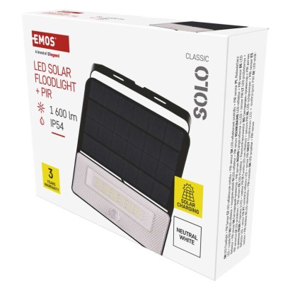 LED-Strahler SOLO mit PIR, neutralweiss