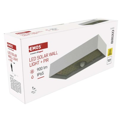 LED-Leuchte BRIXO mit PIR, neutralweiss