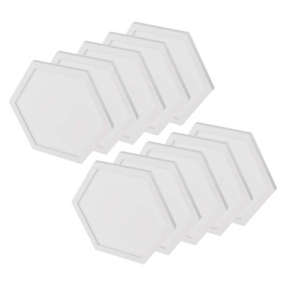 GoSmart LED gaismeklis Hexagon, sākuma komplekts, 10 daļas, 19 W, RGBIC regulējams, WiFi
