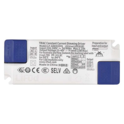 Triac dimmbarer Treiber für LED-Leuchte 550mA 20W