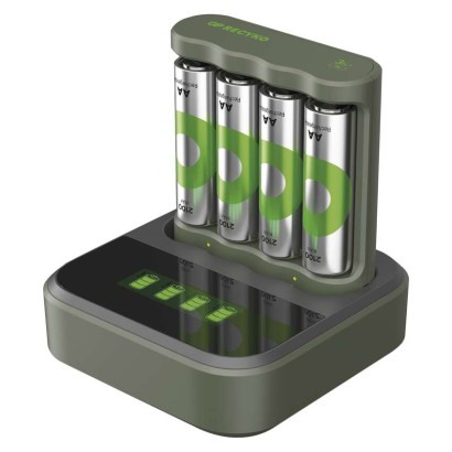 GP Akkumulátor töltő B441 + Speed Dock + 4 x AA 2100 mAh