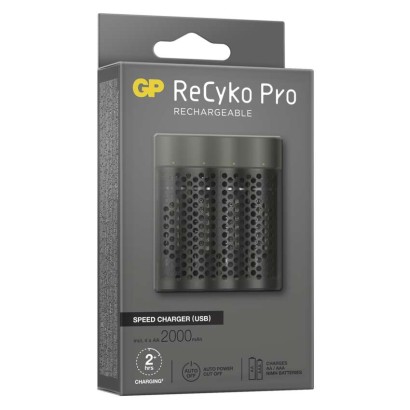 GP nabíjačka batérií Speed M451 + 4AA ReCyko Pro