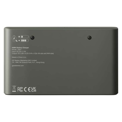 GP nabíjačka batérií Eco E821 + 4× AA 2100 + 4× AAA 850