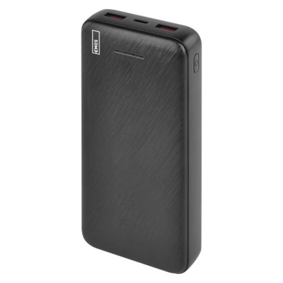 EMOS Powerbank AlphaQ3, 20 000 mAh, 22,5 W, fekete